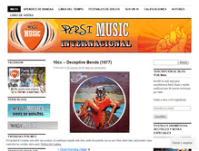 Tablet Screenshot of persimusic.com